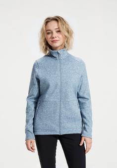 Rückansicht von Human Nature Jau Strickjacke Damen light blue