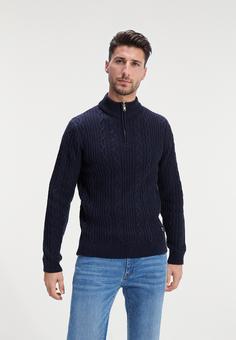 Rückansicht von Human Nature Breid Sweatshirt Herren navy