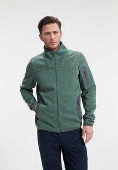 Rückansicht von Human Nature Booker Fleecejacke Herren green