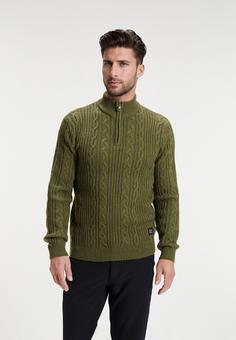 Rückansicht von Human Nature Breid Sweatshirt Herren green