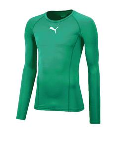 PUMA LIGA Baselayer Longsleeve Funktionsshirt gruen