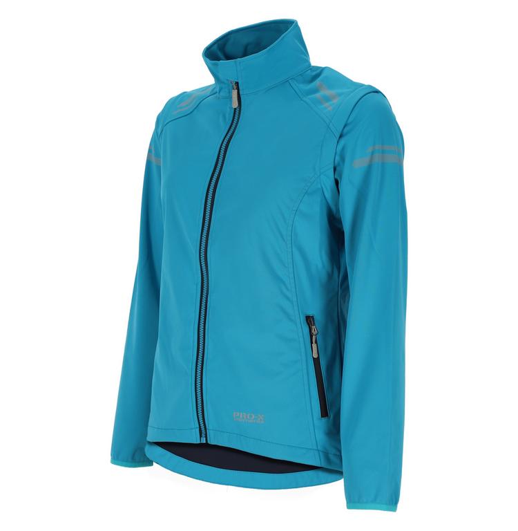 PRO-X elements PRO-X elements HELLEN Softshelljacke Damen - Neont&uuml;rkis - 1 | SportScheck