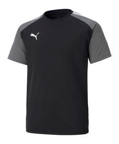 PUMA teamPACER Trikot Kids Fußballtrikot Kinder schwarz