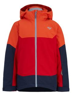 Ziener AGIMO JUNIOR Skijacke Kinder red salsa