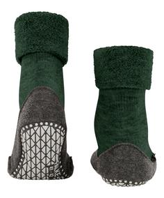 Rückansicht von Falke Hausschuhe Freizeitsocken Herren green mel. (7318)