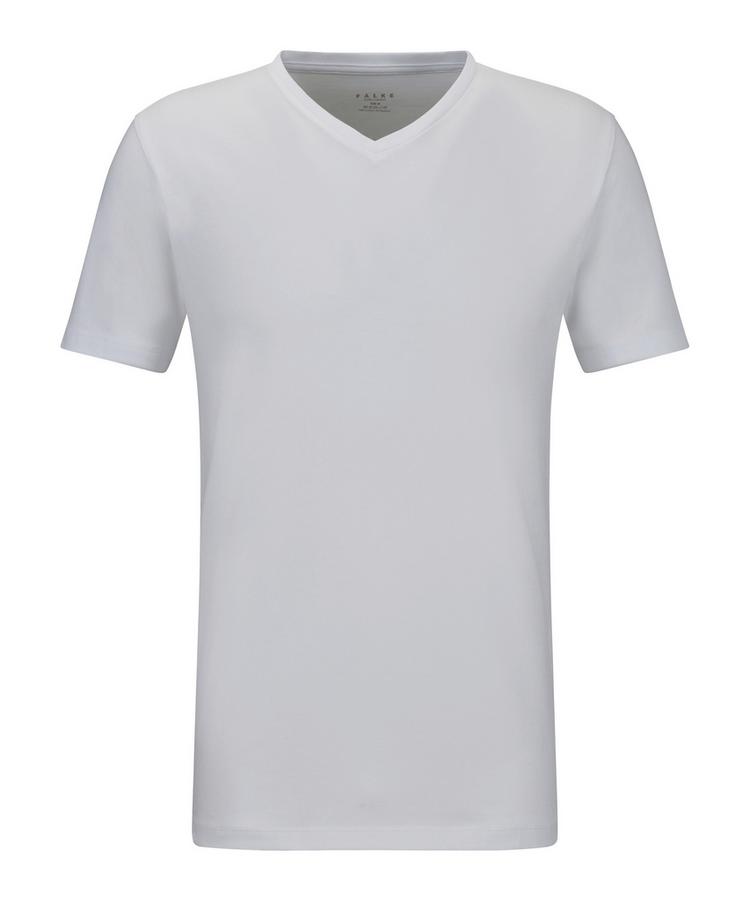 Falke Falke UW Regular V-Neck T-Shirt CO/EL m Unterhemd Herren - white (2000) - 0 | SportScheck