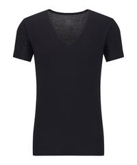 Falke UW Deep V-Neck T-Shirt Outlast m Unterhemd Herren - black (3000)