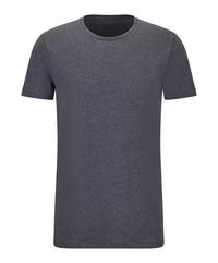 Falke UW Crew Neck T-Shirt CO/EL m Unterhemd Herren - dark grey -heather (3278)