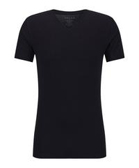 Falke UW Regular V-Neck T-Shirt Outlast m Unterhemd Herren - black (3000)