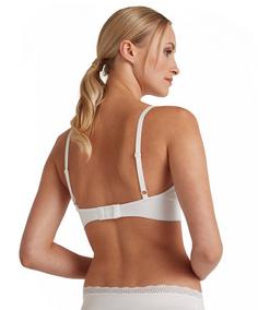 Rückansicht von Falke Bustier BH Damen white (2000)