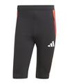 adidas Tiro 24 Competition 1/2 Trainingshose Fu&szlig;ballshorts Herren - schwarzrot