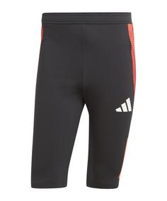 adidas Tiro 24 Competition 1/2 Trainingshose Fußballshorts Herren schwarzrot