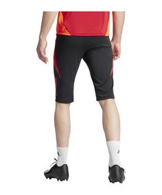 Rückansicht von adidas Tiro 24 Competition 1/2 Trainingshose Fußballshorts Herren schwarzrot