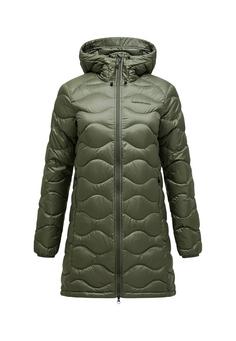 Peak Performance W Helium Down Parka Daunenmantel Damen OLIVE