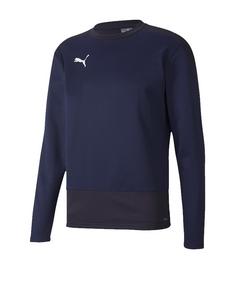 PUMA teamGOAL 23 Training Sweatshirt Kids Funktionssweatshirt Kinder blau