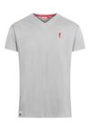 Derbe Basic Kippes Printshirt Herren - grey
