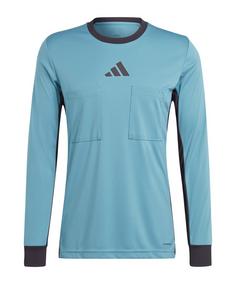 adidas Trikot langarm Fußballtrikot Herren blau