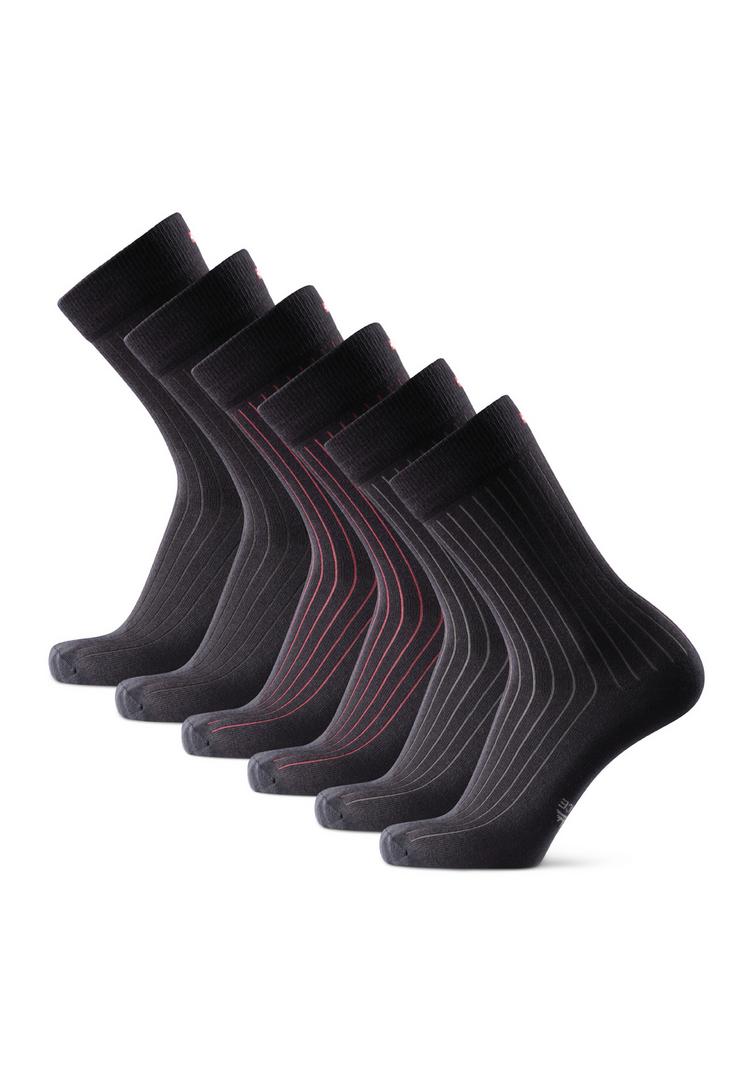 DANISH ENDURANCE DANISH ENDURANCE Bamboo Business Socken - black/bordeaux/grey - 0 | SportScheck