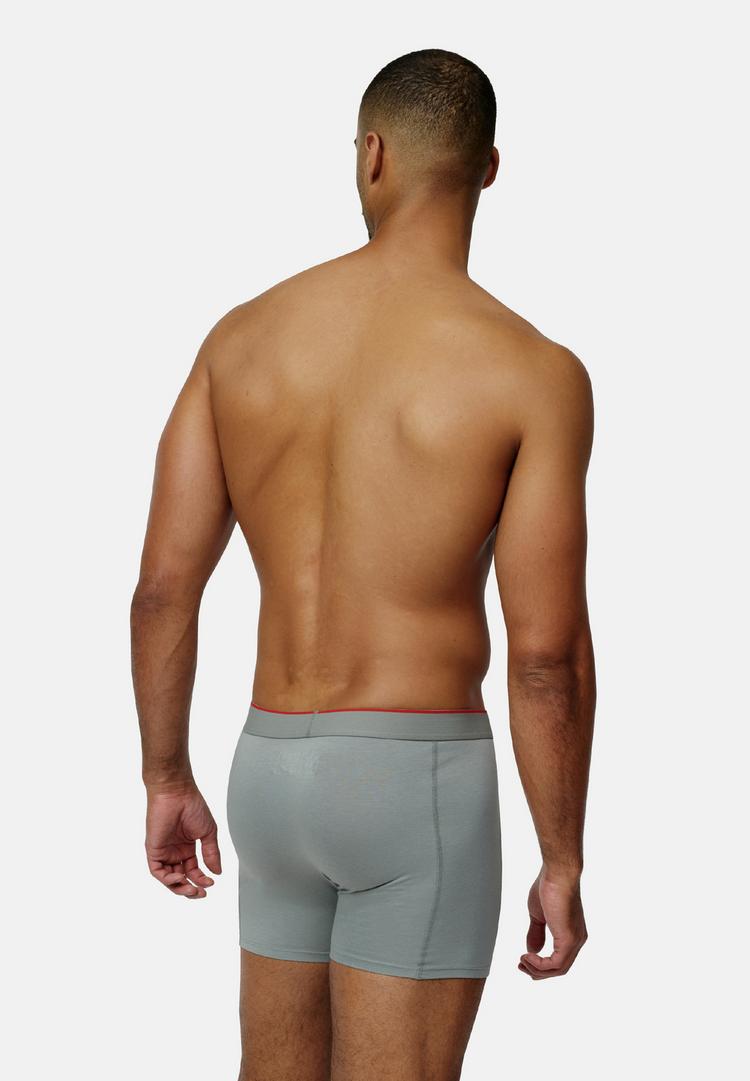 DANISH ENDURANCE DANISH ENDURANCE Bamboo Trunks with fly Unterhose Herren - black_red_grey_navy - 2 | SportScheck