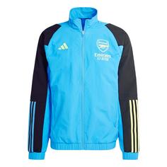 adidas FC Arsenal Tiro 23 Präsentationsjacke Funktionssweatshirt Herren Pulse Blue