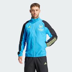 Rückansicht von adidas FC Arsenal Tiro 23 Präsentationsjacke Funktionssweatshirt Herren Pulse Blue