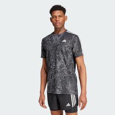 Rückansicht von adidas AEROREADY T-Shirt T-Shirt Herren Black