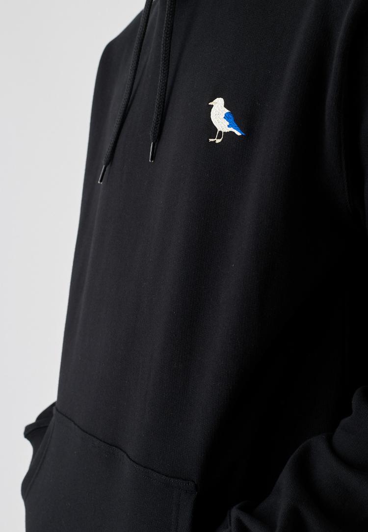 Cleptomanicx Cleptomanicx Hooded Embro Gull 2 Kapuzenshirt Herren - Black - 3 | SportScheck