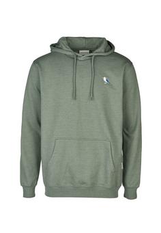 Cleptomanicx Hooded Embro Gull 2 Kapuzenshirt Herren Heather Laurel