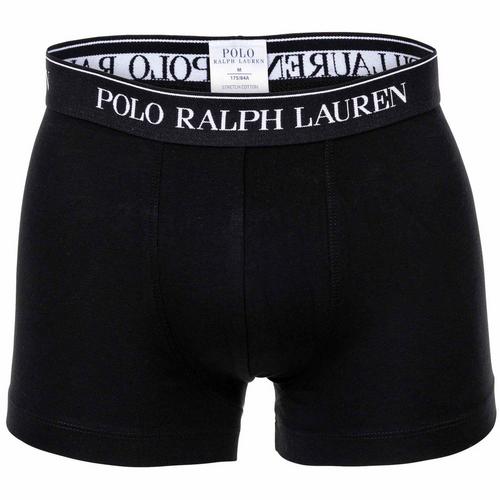 Rückansicht von Polo Ralph Lauren Boxershort Hipster Herren Schwarz/Weiß/Grau