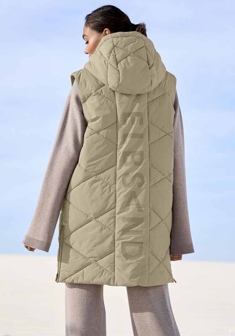 ELBSAND ELBSAND Steppweste Steppweste Damen - khaki - 0 | SportScheck
