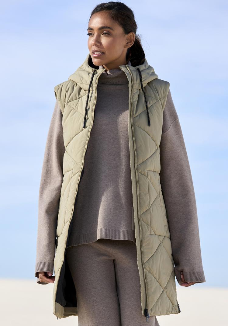 ELBSAND ELBSAND Steppweste Steppweste Damen - khaki - 1 | SportScheck