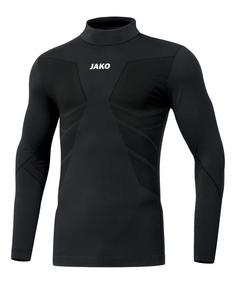 JAKO Comfort 2.0 Turtleneck Funktionsshirt schwarz