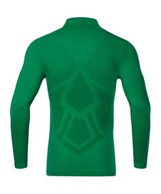 Rückansicht von JAKO Comfort 2.0 Turtleneck Funktionsshirt Gruen