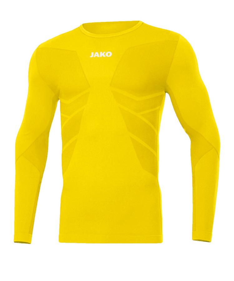 JAKO JAKO Comfort 2.0 langarm Hell Funktionsshirt - gelb - 0 | SportScheck