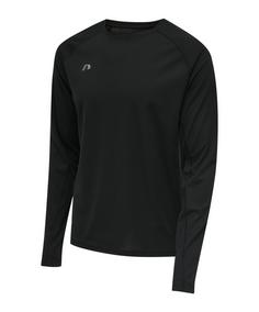 Newline Core Shirt langarm Running Laufshirt Herren schwarz