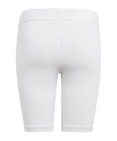 Rückansicht von adidas Techfit Underwear Shorts Kids Funktionshose Kinder weiss