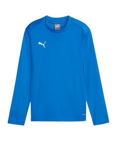 PUMA teamGOAL Training Sweatshirt Kids Funktionssweatshirt Kinder blau