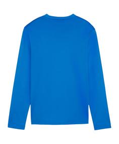 Rückansicht von PUMA teamGOAL Training Sweatshirt Kids Funktionssweatshirt Kinder blau