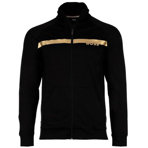 Rückansicht von Boss Sweatjacke Sweatjacke Herren Schwarz