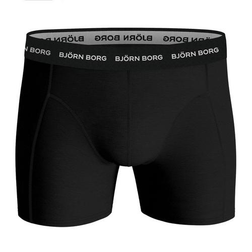 Rückansicht von Björn Borg Boxershort Hipster Herren Schwarz/Dunkelgrün