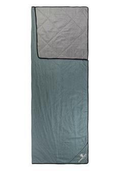 Grüezi Bag WellhealthBlanket Wool Deluxe Kunstfaserschlafsack Smoky Blue / Grey