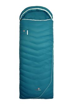 Grüezi Bag Biopod DownWool Subzero Comfort Rechts Daunenschlafsack Autumn Blue