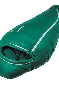 Rückansicht von Grüezi Bag Biopod DownWool Subzero 200 Daunenschlafsack pine green