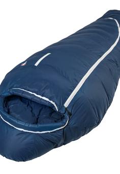 Rückansicht von Grüezi Bag Biopod DownWool Ice 200 Daunenschlafsack night blue
