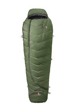 Grüezi Bag Biopod Wolle Survival Ice XXL Wide Kunstfaserschlafsack Greenery