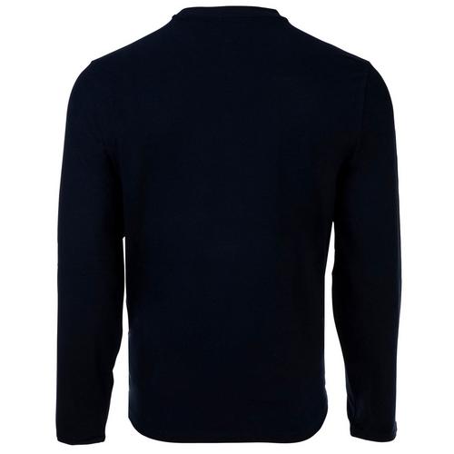 Rückansicht von Lacoste Sweatshirt Sweatshirt Herren Blau