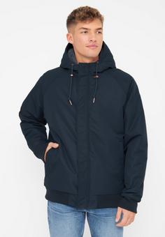 Rückansicht von Derbe Festholm Short Winterjacke Herren Navy/Grey