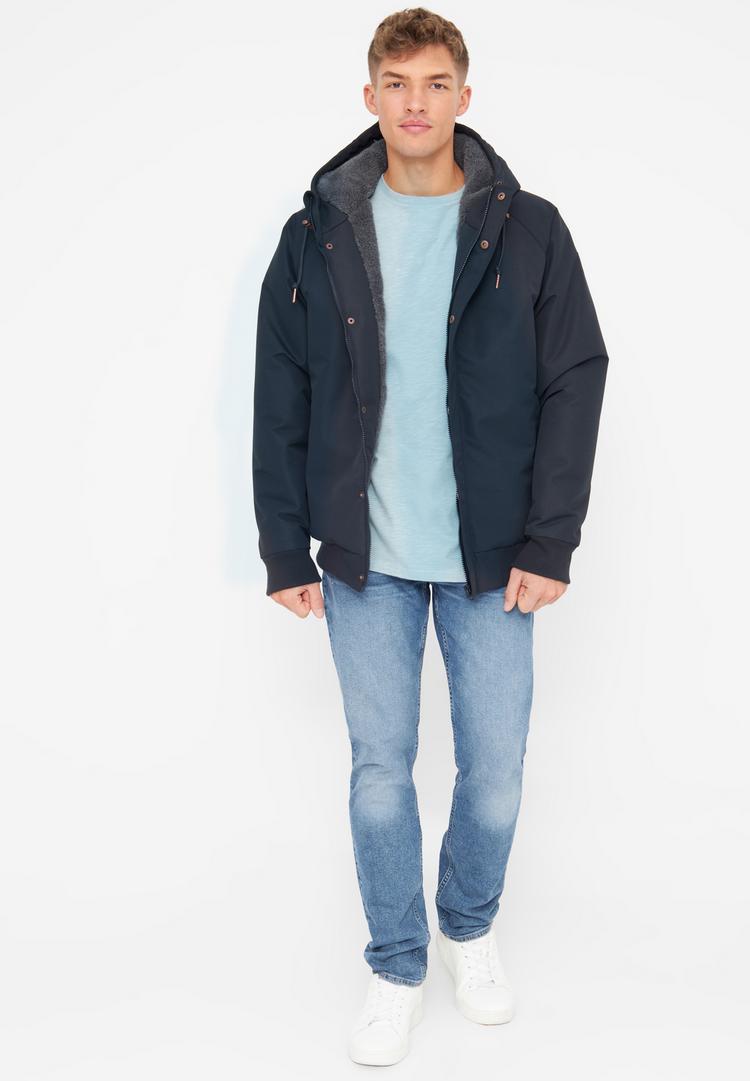 Derbe Derbe Festholm Short Winterjacke Herren - Navy/Grey - 1 | SportScheck