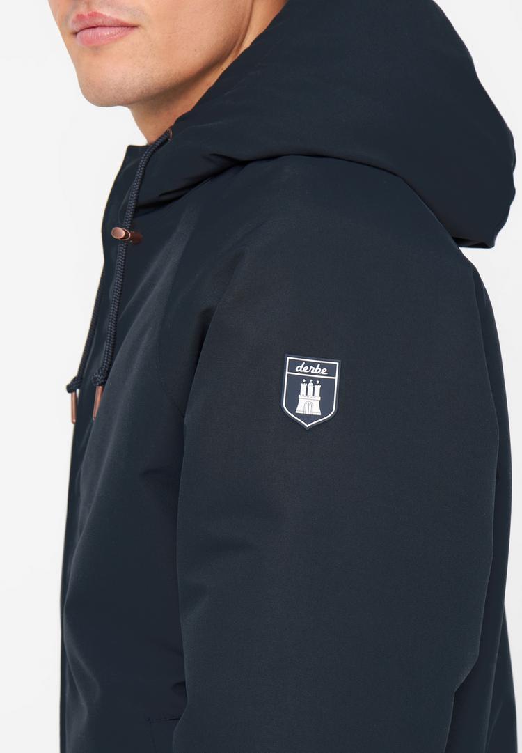 Derbe Derbe Festholm Short Winterjacke Herren - Navy/Grey - 0 | SportScheck