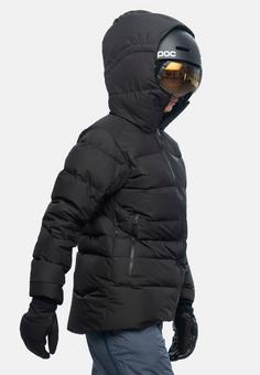 Rückansicht von Bergans of Norway Stranda V2 Daunenjacke Damen schwarz